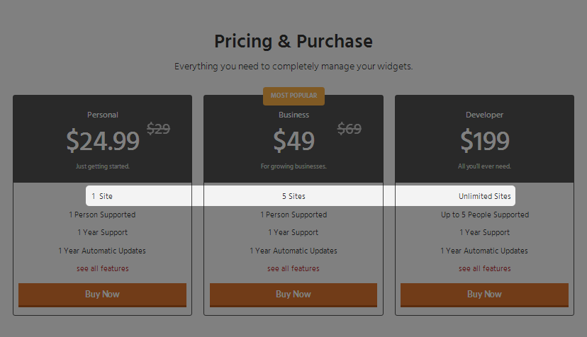 widget-options-pricing