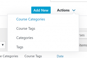 LearnDash Categories and Tags