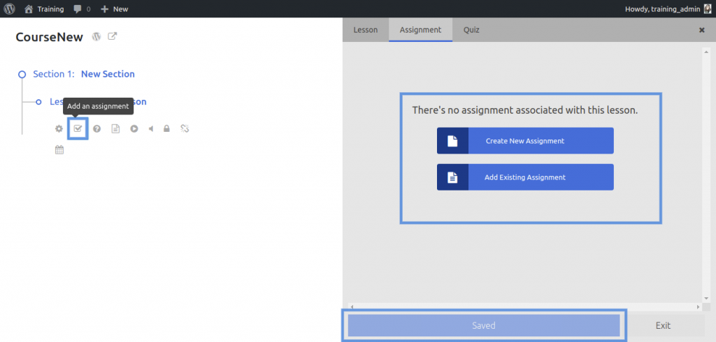 Setting Up Assignments In LifterLMS