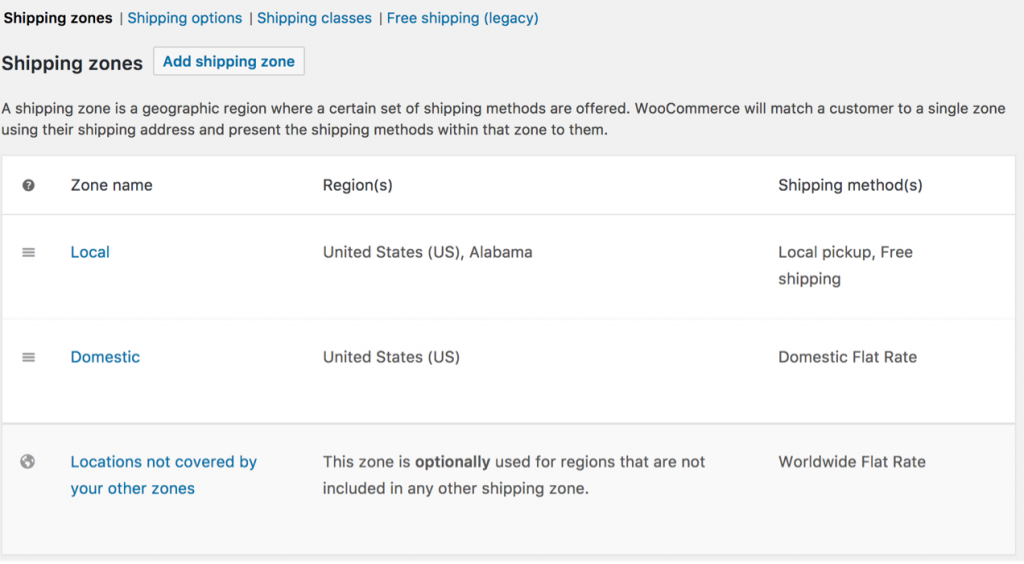 Configuring Payment and Shipping Methods